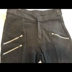Athleta Zipper Leggings Size 4